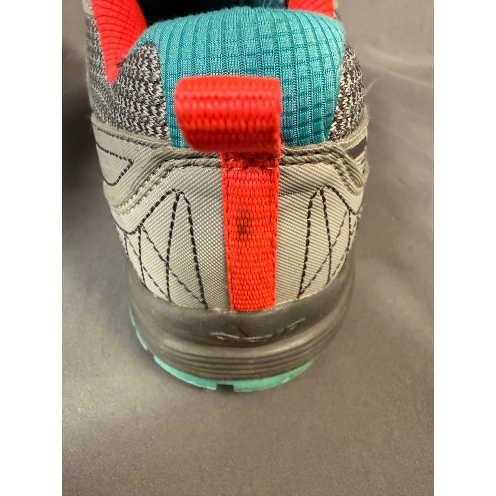 Saucony Excursion TR10 Grey Coral Teal Trail Running Shoes Women's Size 9.5 - Picture 4 of 7